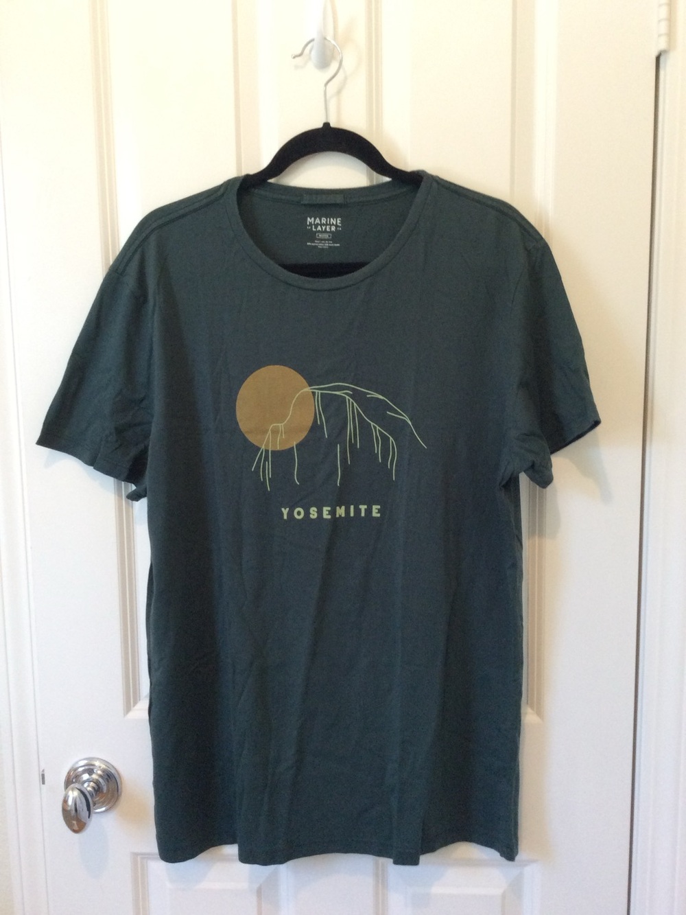 Marine Layer Dark Green Yosemite Graphic Tee - Size Marge